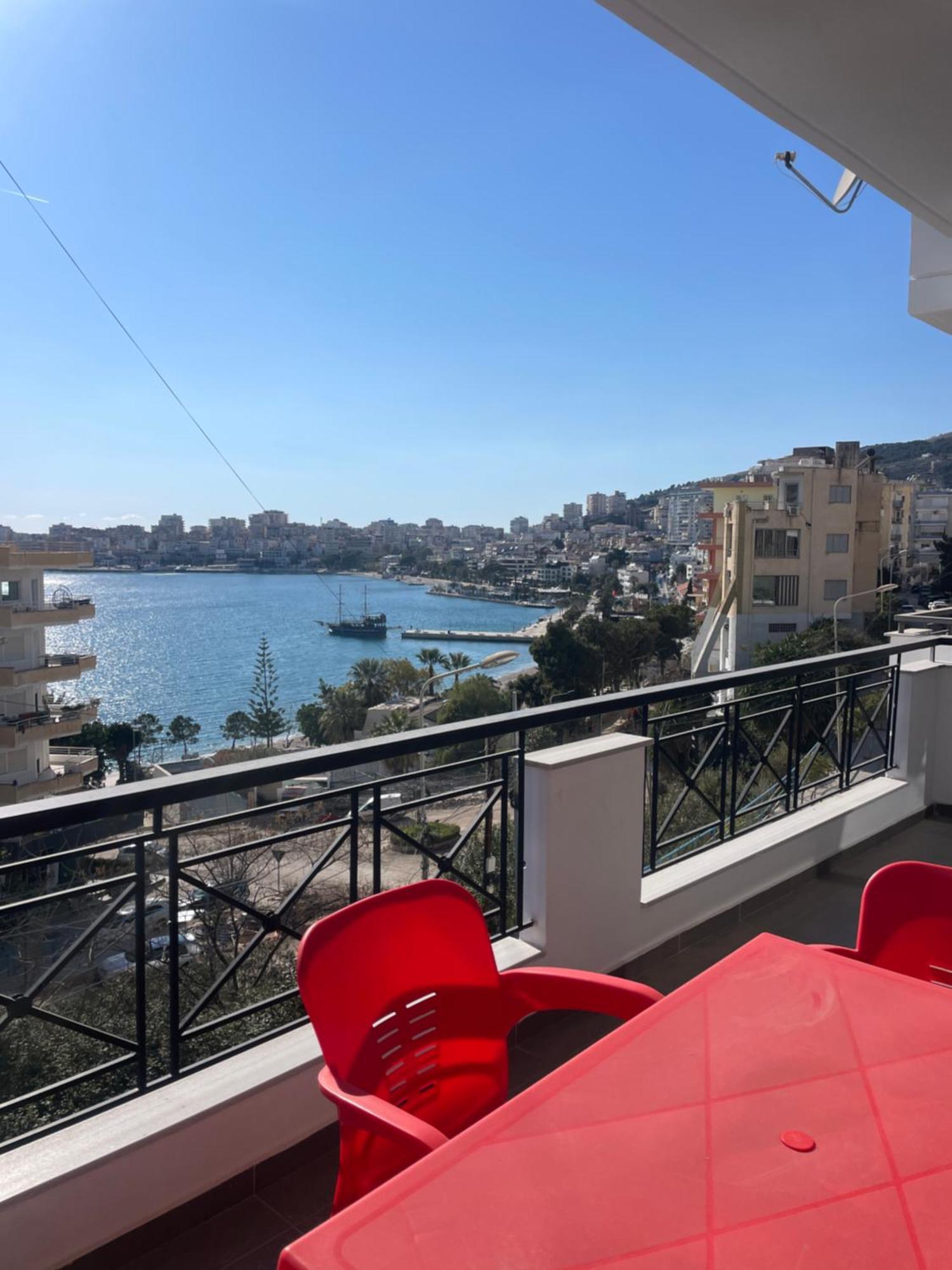 Vista Mozzafiato Apartman Saranda Kültér fotó